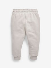 Pale Grey Soft Touch Jersey Joggers (3mths-7yrs) - Image 2 of 3