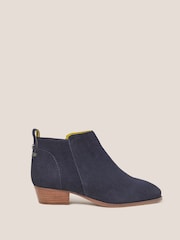 White Stuff Blue Willow Suede Ankle Boots - Image 1 of 4