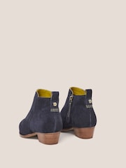 White Stuff Blue Willow Suede Ankle Boots - Image 3 of 4