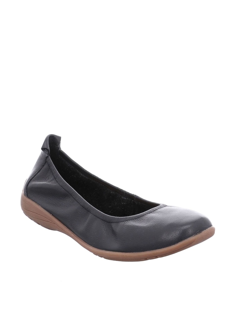 Josef Seibel Blue Fenja Ballerina Pumps - Image 2 of 3