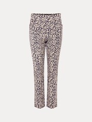 Phase Eight Grey Carmella Printed Straight Leg Trousers - Image 6 of 6