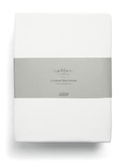 Mamas & Papas 2 Pack White 100% Cotton Cotbed Fitted Sheets - Image 1 of 4