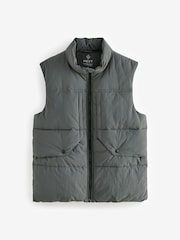 Slate Grey Utility Pocket Gilet - Image 6 of 10