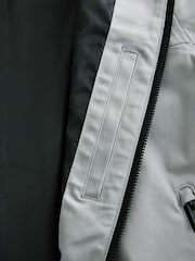 Grey Hooded Shower Resistant Jacket - Image 16 of 17