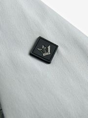 Grey Hooded Shower Resistant Jacket - Image 17 of 17