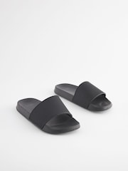 Black Textured Sliders - Image 1 of 6
