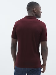 أحمر ميرلو - قميص بولو سادة من Lyle & Scott - صورة 2 من 7