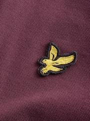 أحمر ميرلو - قميص بولو سادة من Lyle & Scott - صورة 6 من 7
