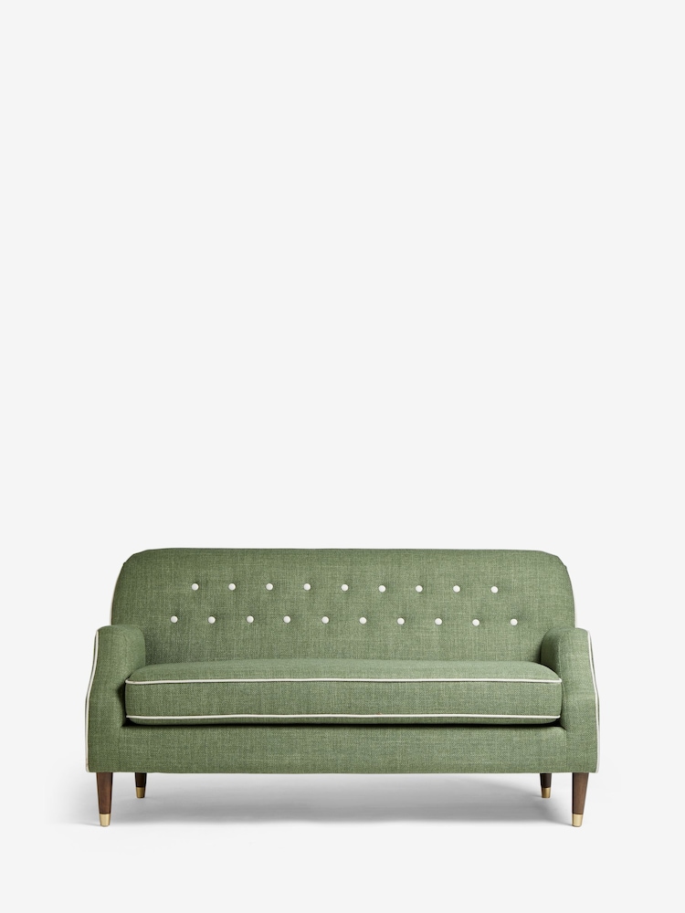 Nina Campbell Carmel Green Walton Small 2 Seater Sofa - Image 2 of 6