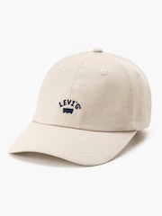Off White - Кепка с логотипомLevi's Batwing из хлопка 100 - Изображение 3 из 4