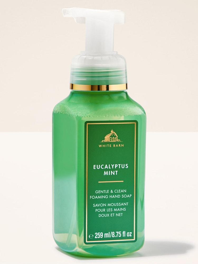 Bath & Body Works Eucalyptus Mint Gentle & Clean Foaming Hand Soap 259ml - Image 1 of 1 Bath & Body Works Eucalyptus Mint Gentle & Clean Foaming Hand Soap 259ml - Image 1 of 1
