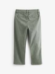 Green Loose Fit Chino Trousers (3-16yrs) - Image 2 of 3