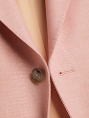 Charles Tyrwhitt Orange Linen Cotton Jacket - Image 5 of 5