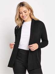 M&Co Black Edge To Edge Black Cardigan - Image 1 of 5