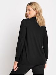 M&Co Black Edge To Edge Black Cardigan - Image 3 of 5