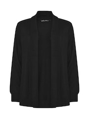 M&Co Black Edge To Edge Black Cardigan - Image 5 of 5