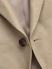 Charles Tyrwhitt Natural Linen Jacket - Image 10 of 10