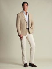 Charles Tyrwhitt Natural Linen Jacket - Image 7 of 10