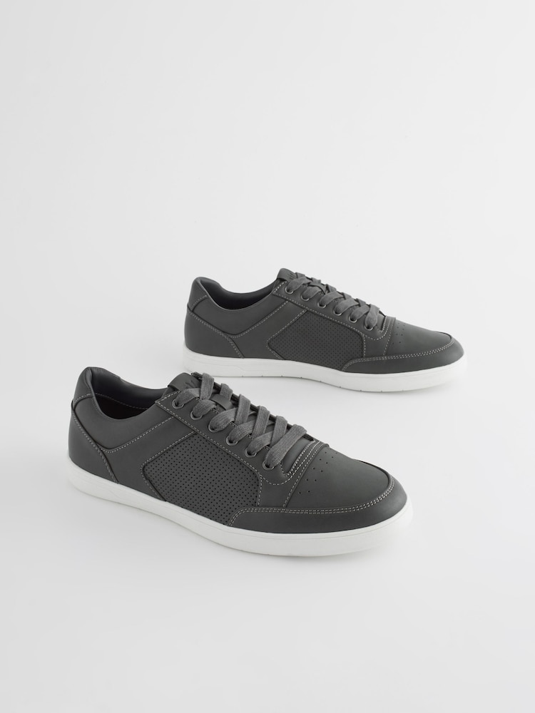 Grey Smart Casual Trainers - Image 2 of 7