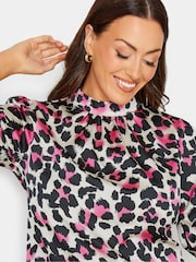 M&Co Pink High Neck Tie Tunic - Image 5 of 5
