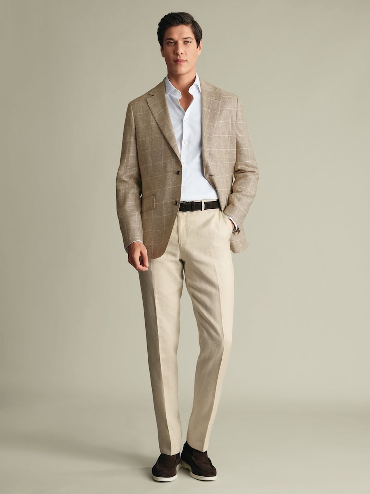 Charles Tyrwhitt Linen Jacket - Εικόνα 2 από 6