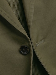 Charles Tyrwhitt Green Cotton Stretch Jacket - Image 5 of 5