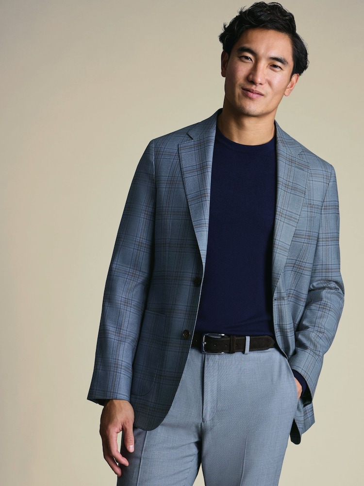 Charles Tyrwhitt Blue Italian Jacket - Image 2 of 5