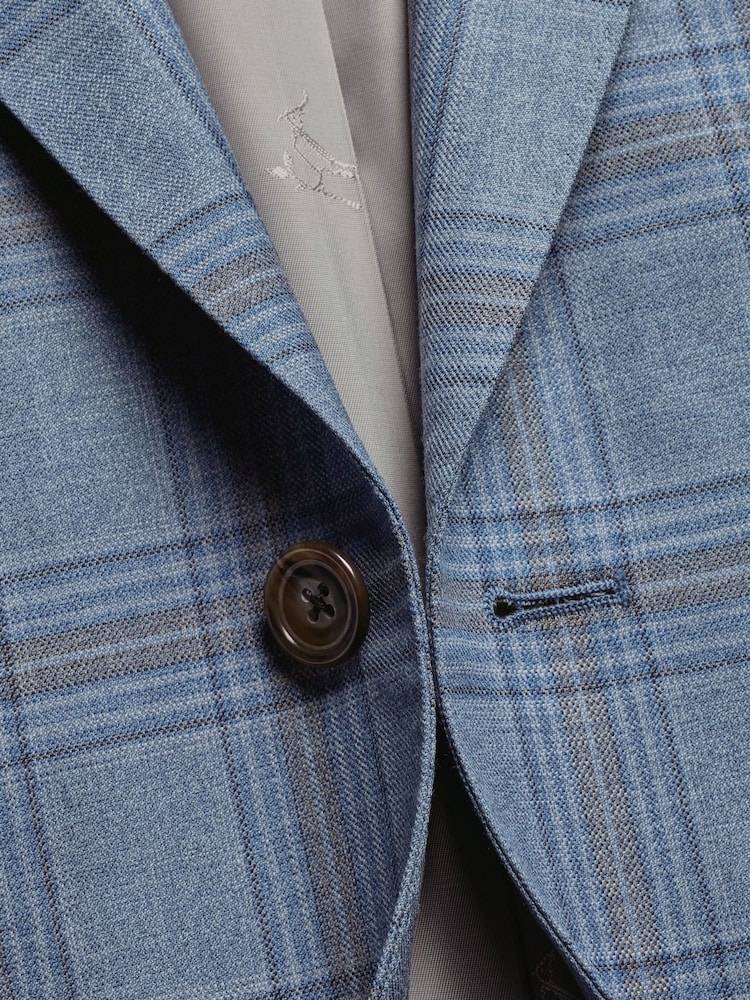 Charles Tyrwhitt Blue Italian Jacket - Image 5 of 5
