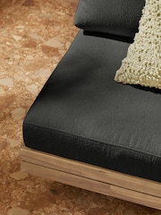 MADE.COM Grey Avarna Garden 2 Seater Sofa - Image 2 of 6