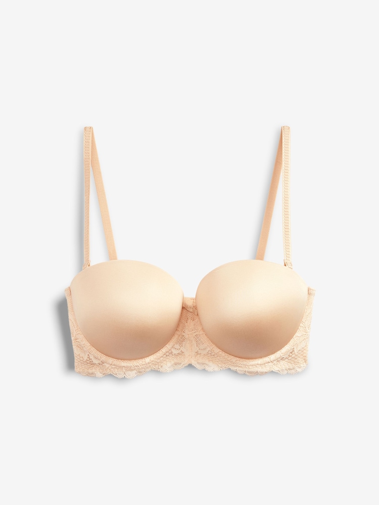 Praline Nude Triple Boost Push-Up Strapless Bra A-DD - Image 4 of 4