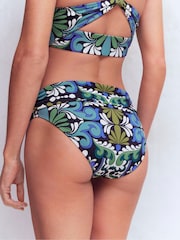 Boden Blue Classic Fold Bikini Bottoms - Image 3 of 7