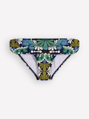 Boden Blue Classic Fold Bikini Bottoms - Image 6 of 7