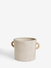 French Connection Natural Large Terracotta Plant Pot - Image 4 of 4