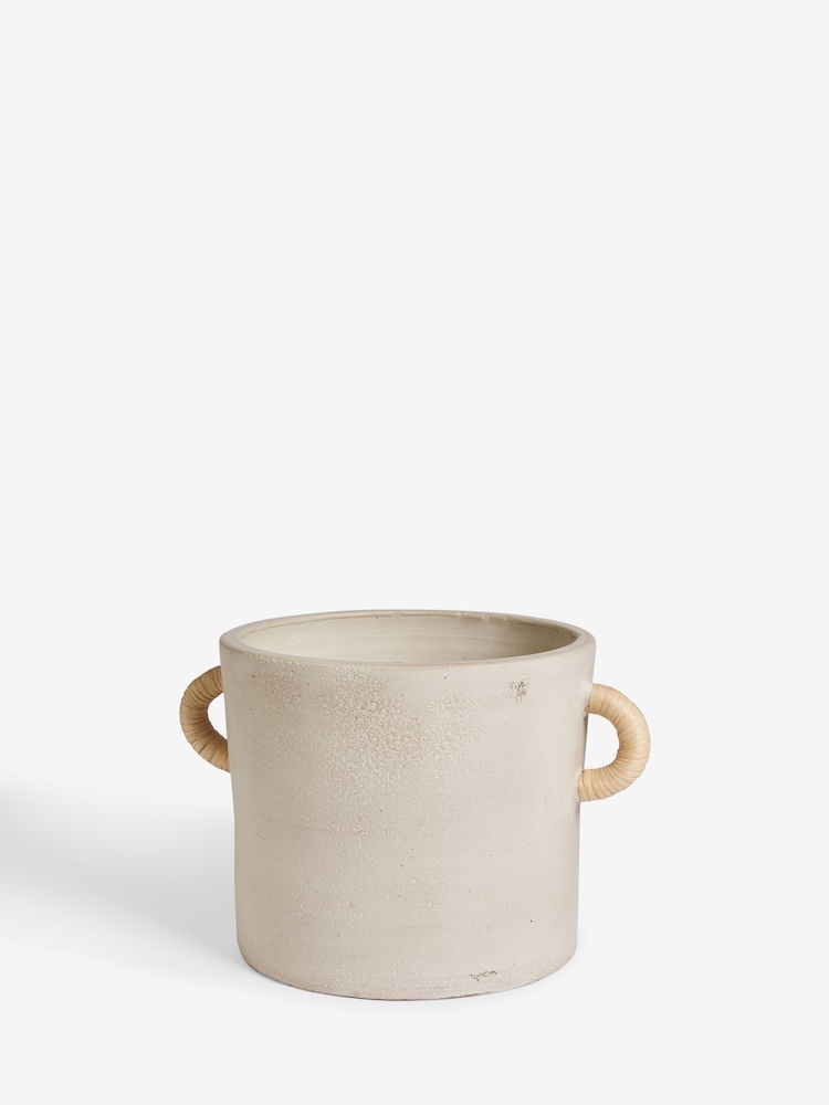 French Connection Natural Large Terracotta Plant Pot - Image 4 of 4