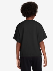 Nike Black Oversized Essentials Boxy T-Shirt - Image 2 of 4