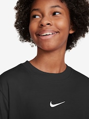 Nike Black Oversized Essentials Boxy T-Shirt - Image 4 of 4