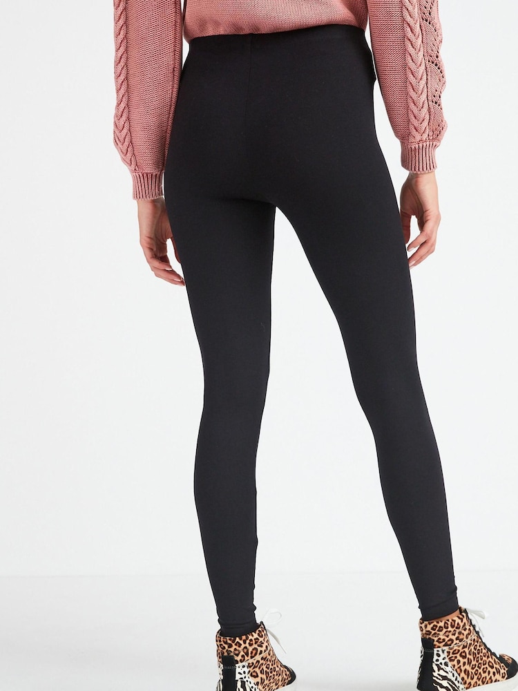 Noir - Leggings pleine longueur - Image 4 of 7