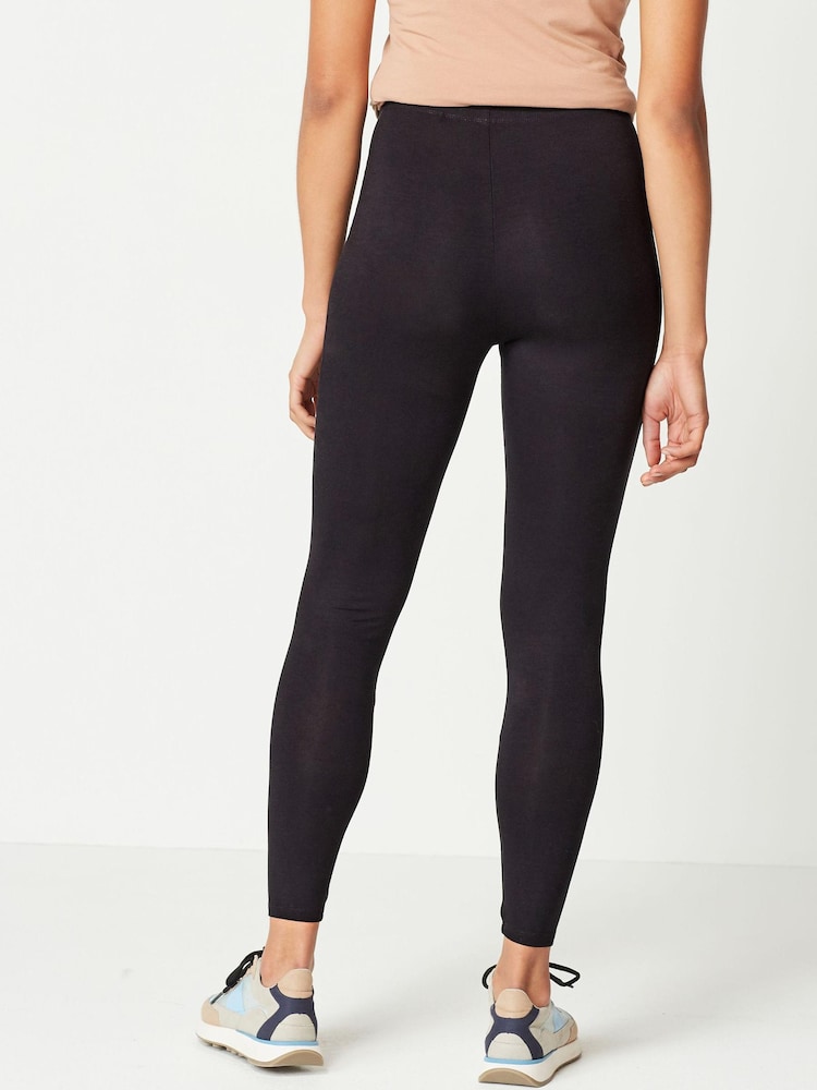 Noir - Leggings pleine longueur - Image 6 of 7