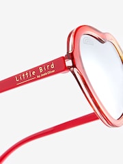 Little Bird by Jools Oliver Multi Ombré Rainbow Heart Sunglasses - Image 4 of 6