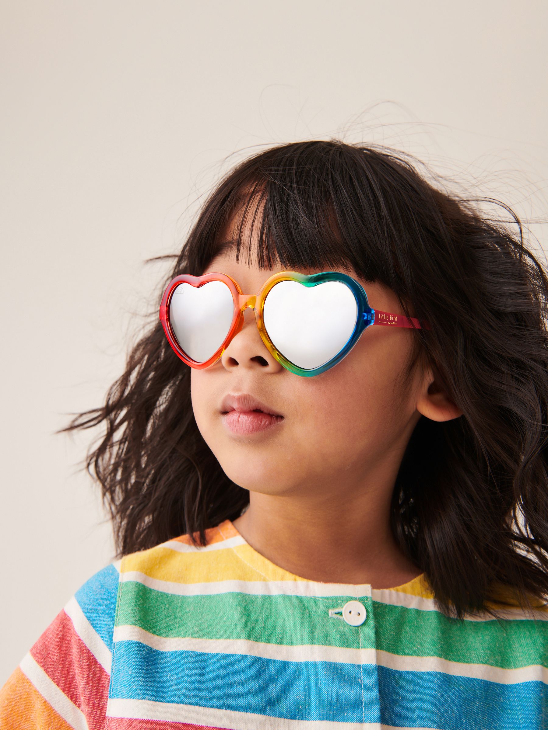 Ombre heart sunglasses sales