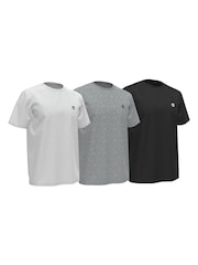 Bawełniane koszulki Timberland Jersey Crew 100% bawełny Zestaw 3 pary - Image 1 of 11