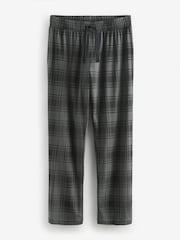 Xadrez Preto/Cinza - Conjunto de pijama de malha 2 - Imagem 10 de 12