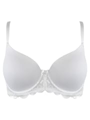 Pour Moi White Romance Balconette T-Shirt Bra - Image 4 of 5