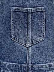 ONLY KIDS Classic Denim Bib Overalls Full-Length Straight-Leg Dungarees - صورة 7 من 7