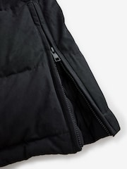 Black Signature Longline Down Puffer Coat - Image 12 of 12