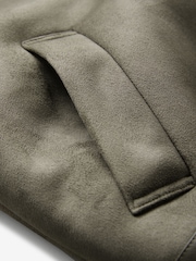 Dark Stone Faux Shearling Jacket - Image 13 of 13