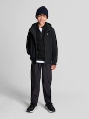 Lyle & Scott Black Softshell Boys Jacket - Image 3 of 4