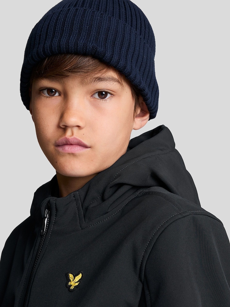 Lyle & Scott Black Softshell Boys Jacket - Image 4 of 4