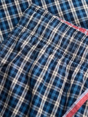 Calças de algodão xadrez mini Superdry - Imagem 7 de 7