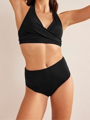 Boden Black High Waisted Bikini Bottoms - Image 5 of 7